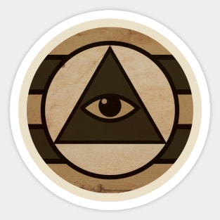 Illuminati Session Sticker